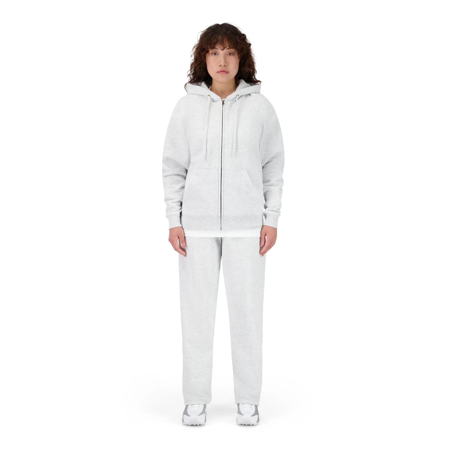JOGGING PANTS + ZIP-UP HOODIE SET