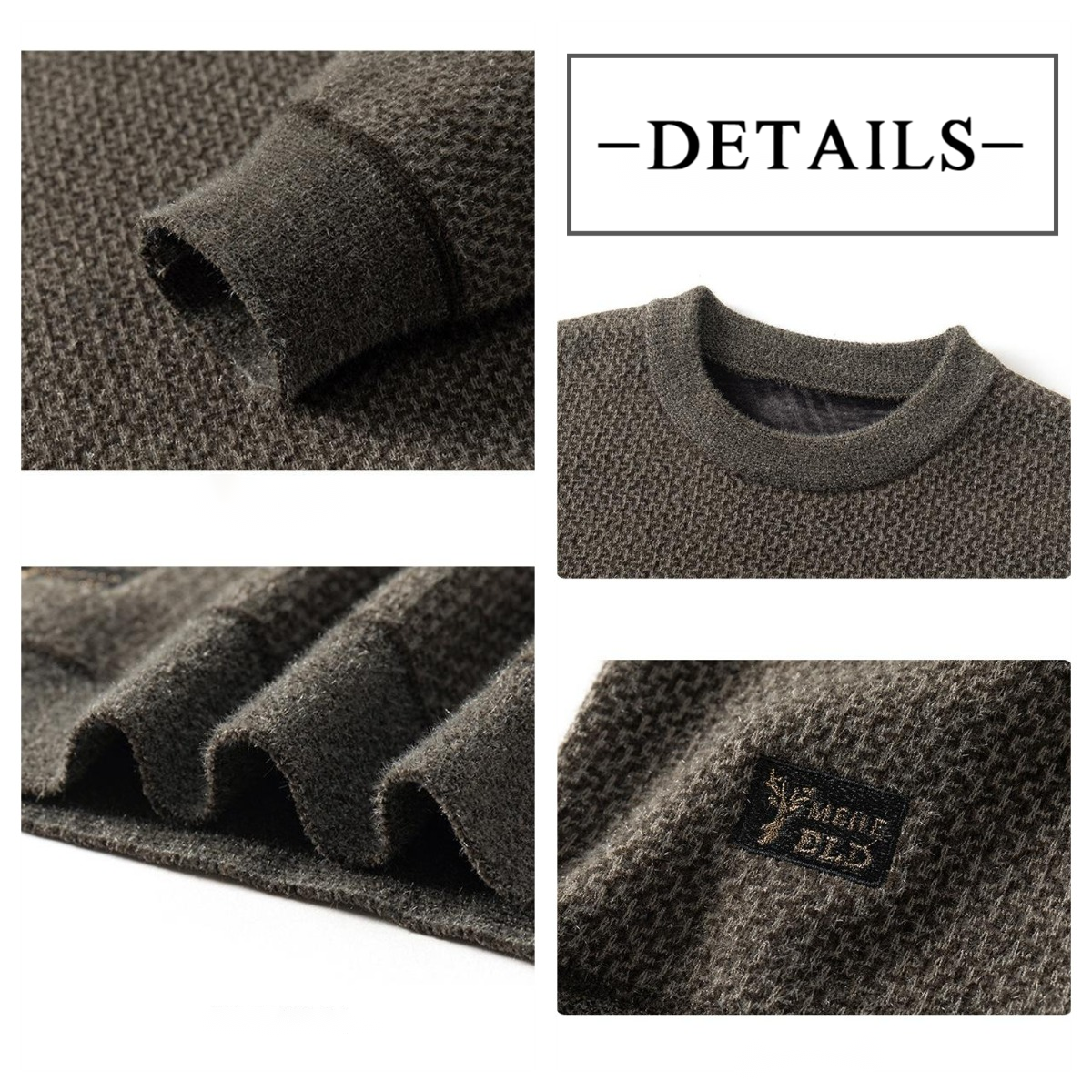 π
Warm and Comfortable Crew Neck Tops for Men - The Perfect Gift for Him π