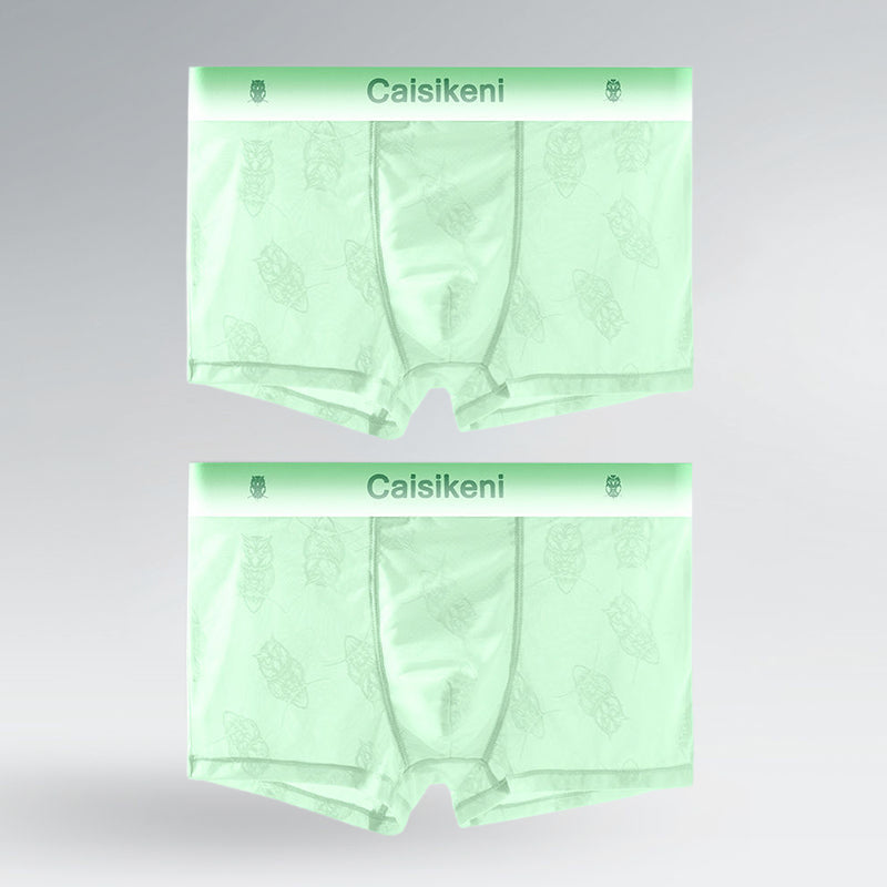 Men's Lightweight and Breathable Lace Boxer Briefs
