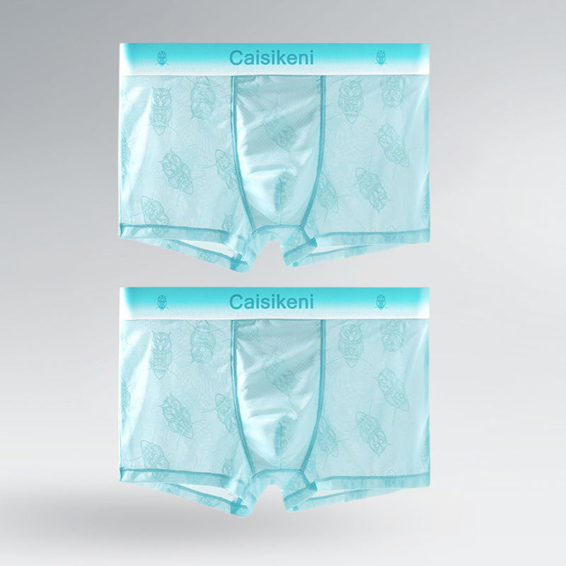 Men's Lightweight and Breathable Lace Boxer Briefs