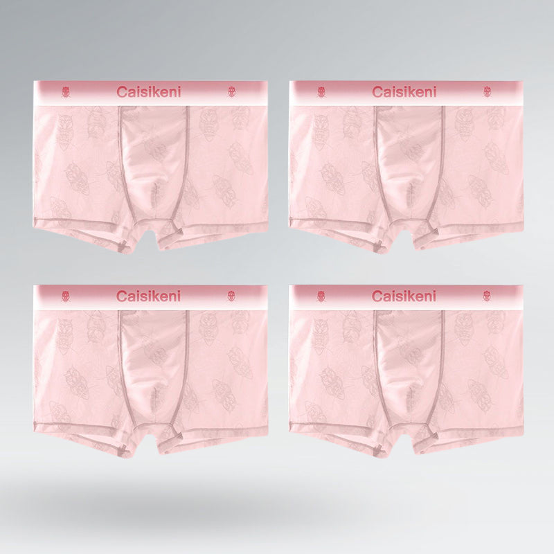 Men's Lightweight and Breathable Lace Boxer Briefs