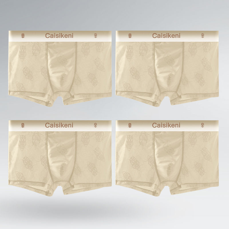 Men's Lightweight and Breathable Lace Boxer Briefs
