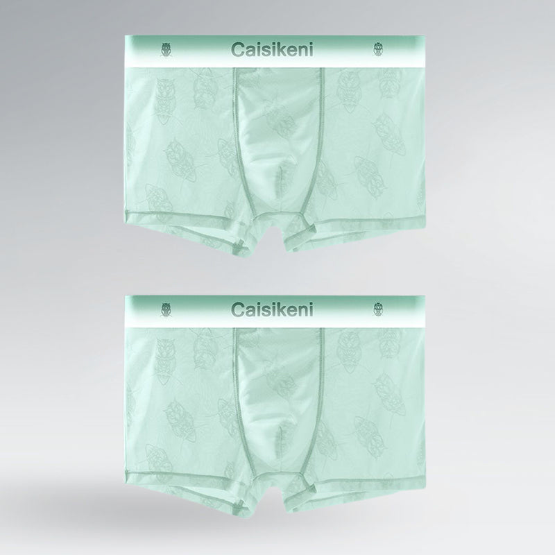 Men's Lightweight and Breathable Lace Boxer Briefs