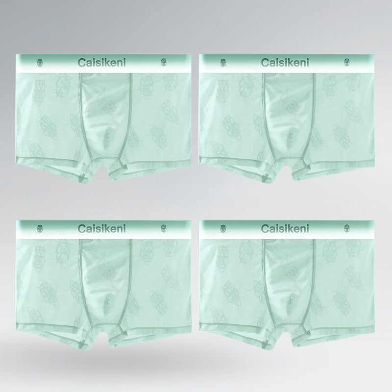Men's Lightweight and Breathable Lace Boxer Briefs