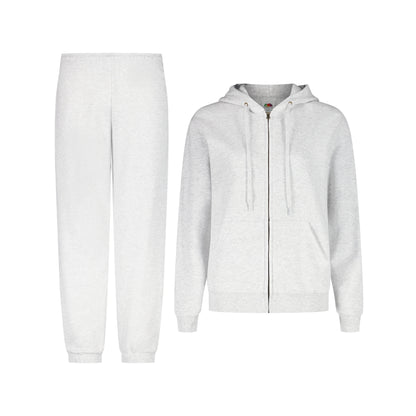 JOGGING PANTS + ZIP-UP HOODIE SET