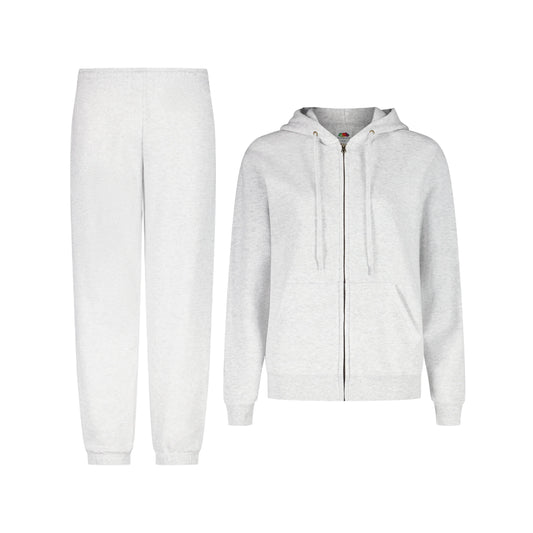 JOGGING PANTS + ZIP-UP HOODIE SET