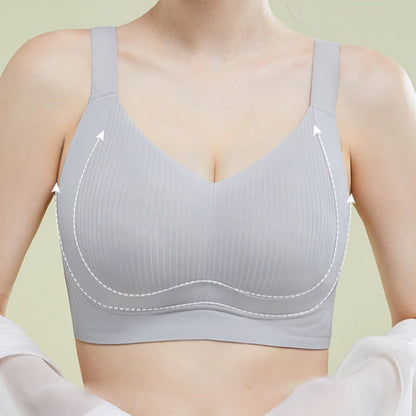 ✨Wire-Free Non-Marking Skin-Friendly Push-Up Bra