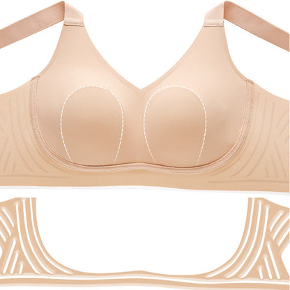 ✨Wire-Free Non-Marking Skin-Friendly Push-Up Bra