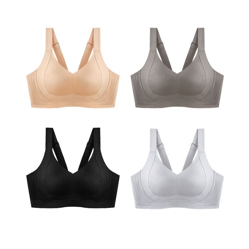 ✨Wire-Free Non-Marking Skin-Friendly Push-Up Bra