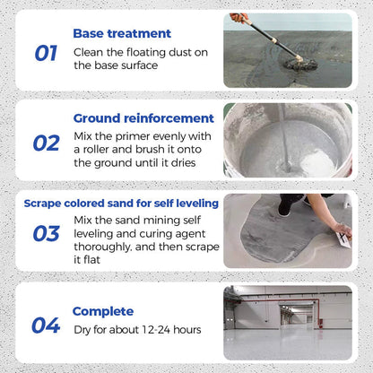 🔥50% OFF🔥High-Gloss Marble Effect Epoxy Floor Coating
